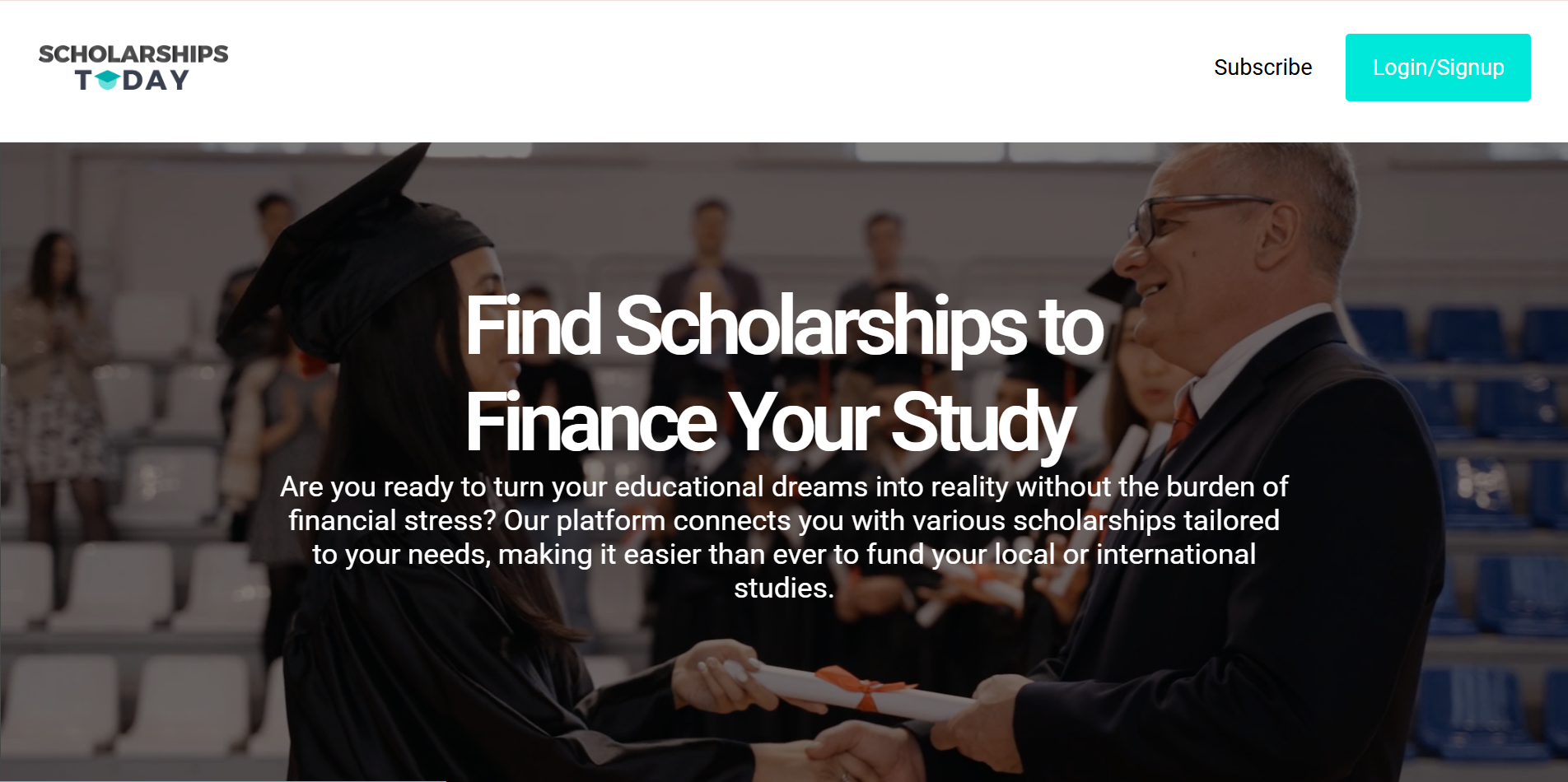 Sellable Marketing-Scholarships Today Website Design Building a High-Credibility Global Education Platform